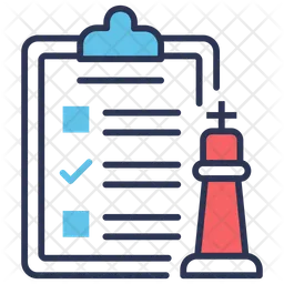 Plan stratégique  Icône