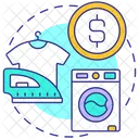 Plan To Do Laundry On Road Icon