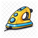 Plancha Lavanderia Planchado Icono
