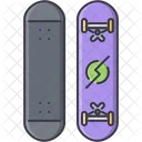 Skateboard Sport Equipement Icon