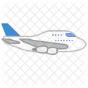 Plane Airplane Flying Icon