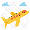 Aerial Travel Airplane Icon