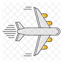 Plane Logistics Transport Icon