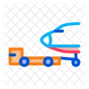 Transport Truck Tow Icon