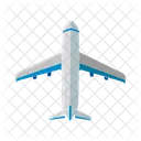 Plane Flight Transportation Icon