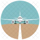 Plane Flight Airplane Icon