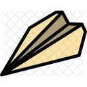 Plane Flight Paper Icon