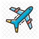 Plane Transportation Flight Icon