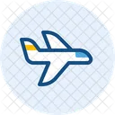 Plane Airplane Transport Icon
