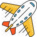 Plane Holiday Vacation Icon