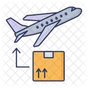 Plane Air Delivery Air Supply Icon