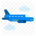 Plane Aeroplane Transportation Icon