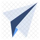 Plane Paper Fly Icon