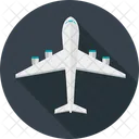 Plane Flight Air Icon