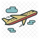 Plane Aeroplane Travel Icon