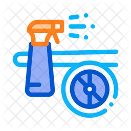 Plane cleaning  Icon