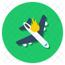 Plane Crash Air Crash Accident Icon