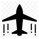 Plane Crash Plane Mirror Plane Shape Icon