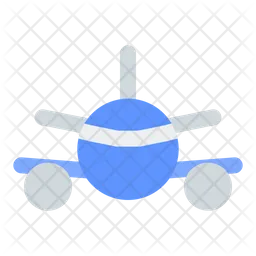 Plane Front  Icon