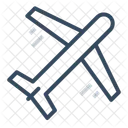 Plane Flight Holiday Icon