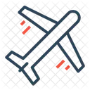 Plane Flight Holiday Icon