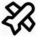 Plane Airplane Fly Icon