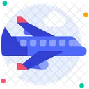 Plane Flight Airplane Icon