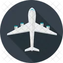 Plane Flight Air Icon