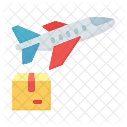 Plane shipping  Icon