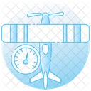 Plane Speed Aeroplane Speed Airplane Speed Icon