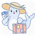 Plane Ticket  Icon