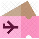 Plane ticket  Icon