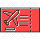 Plane Ticket  Icon
