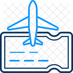Plane ticket  Icon