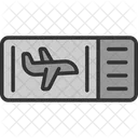 Plane Ticket Flight Ticket Icon