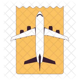 Plane ticket  Icon