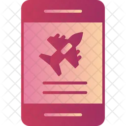 Plane Ticket Booking  Icon