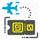 Plane Ticket  Icon
