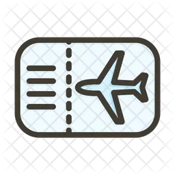 Plane tickets  Icon