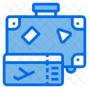 Ticket Travel Bag Vacation Icon