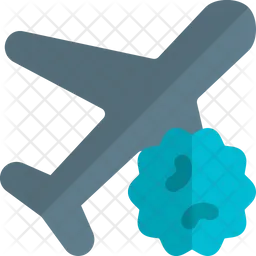 Plane virus  Icon