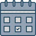 Planejador Calendario Agenda Icon