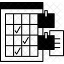 Planejador Calendario Data Ícone