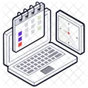 Gerenciamento De Tempo Planejador De Tempo Agenda Ícone