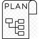 Planejamento Estrategia Tatica Ícone
