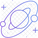 Planet Weltraum Erde Symbol