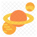 Planet Space Astronomy Icon