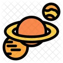 Planet Space Astronomy Icon