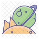 Computer Spaceship Astrology Icon
