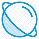 Planet Orbit World Icon